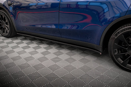 Side Skirts Diffusers V.2 suitable for Tesla Model Y