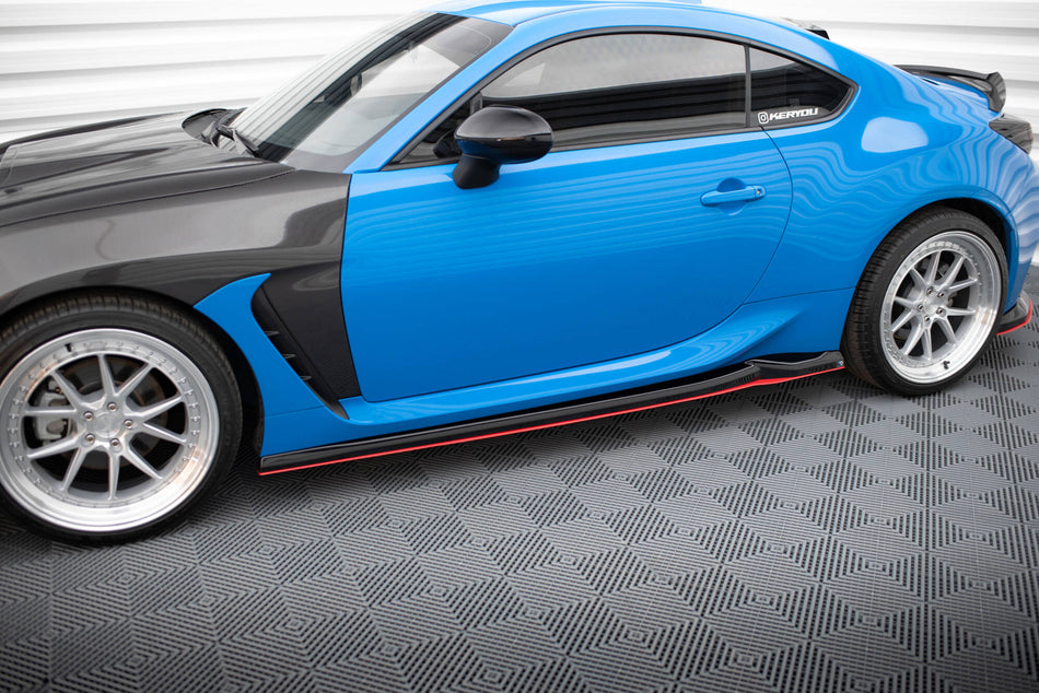 Side Skirts Diffusers V.2 suitable for Toyota GR86 Mk1