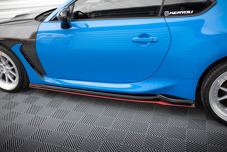 Side Skirts Diffusers V.2 suitable for Toyota GR86 Mk1