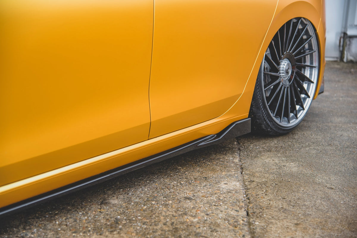 Side Skirts Diffusers V.2 suitable for Volkswagen Golf Hatchback Mk8