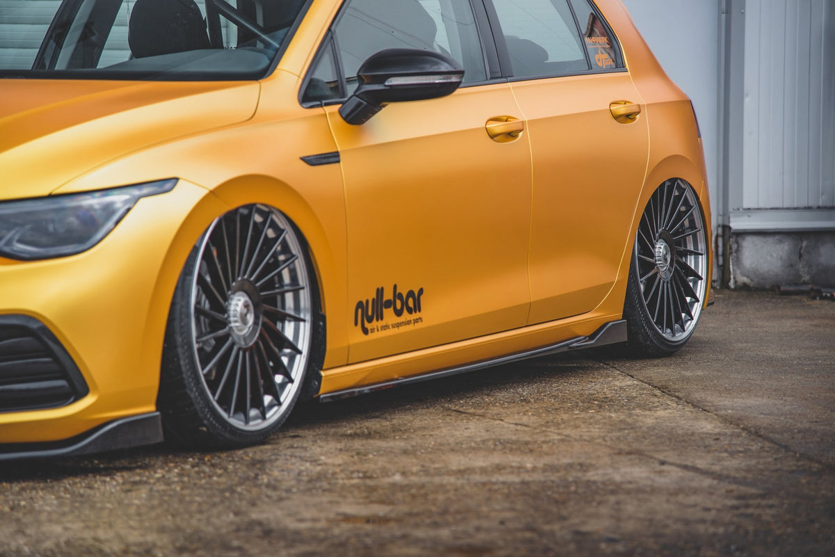 Side Skirts Diffusers V.2 suitable for Volkswagen Golf Hatchback Mk8