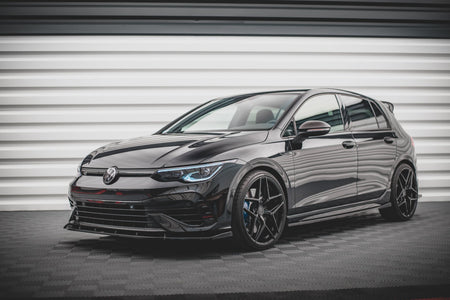 Side Skirts Diffusers V.2 suitable for Volkswagen Golf R Hatchback Mk8