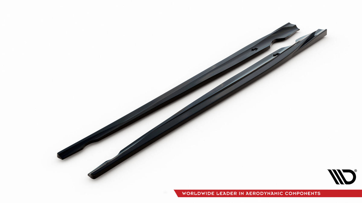 Side Skirts Diffusers V.2 suitable for Volkswagen Scirocco R Mk3 / Mk3 Facelift