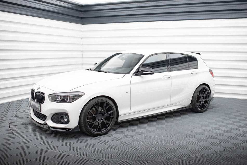 Side Skirts Diffusers V.3 CSL Look suitable for BMW 1 M-Pack / M140i F20 Facelift