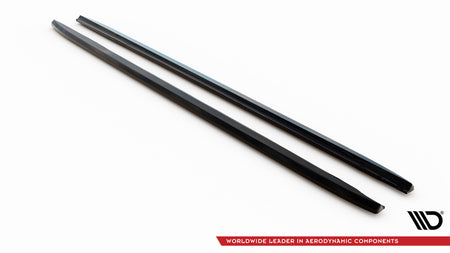 Side Skirts Diffusers V.3 suitable for Audi A4 / A4 S-Line / S4 B8