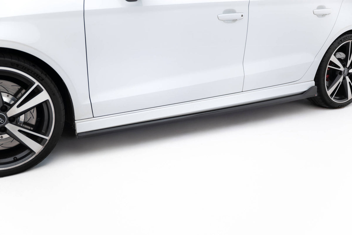 Side Skirts Diffusers V.3 suitable for Audi RS3 Sedan 8V Facelift