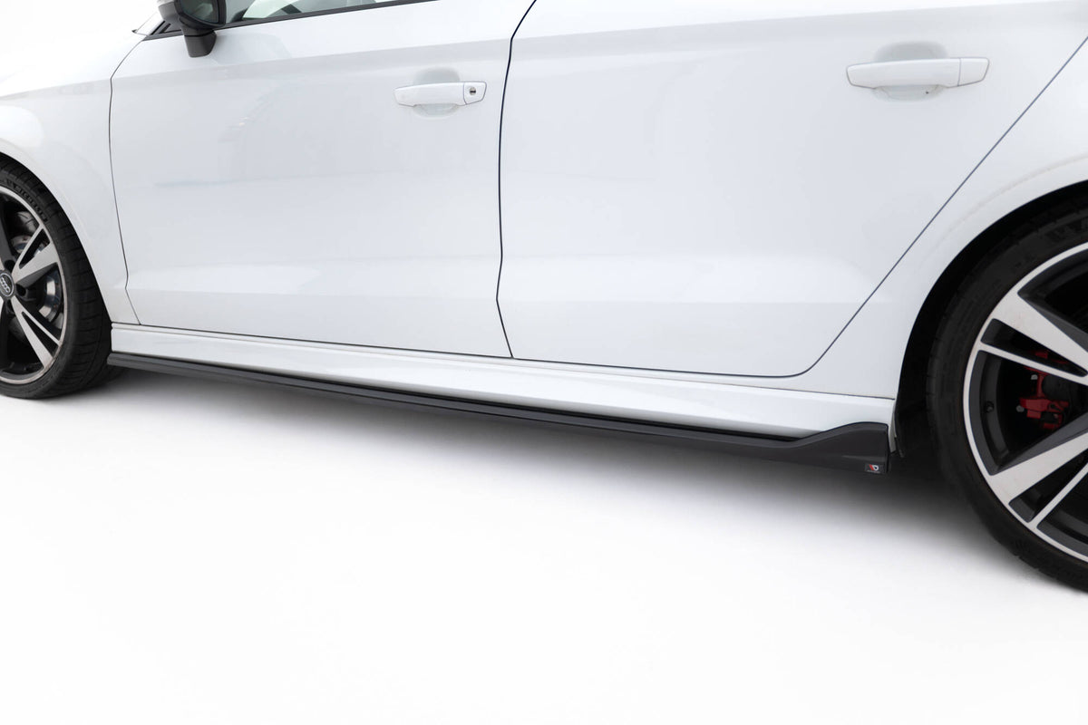 Side Skirts Diffusers V.3 suitable for Audi RS3 Sedan 8V Facelift