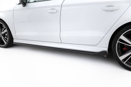 Side Skirts Diffusers V.3 suitable for Audi RS3 Sedan 8V Facelift