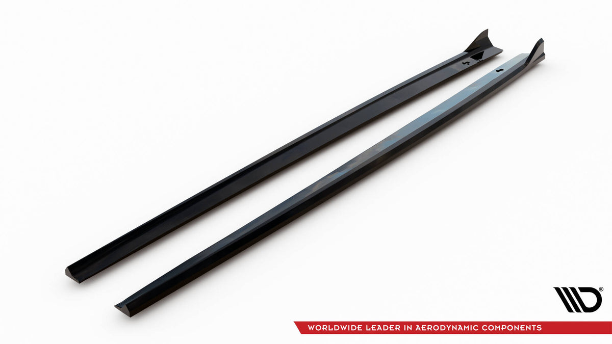 Side Skirts Diffusers V.3 suitable for Audi RS3 Sedan 8V Facelift