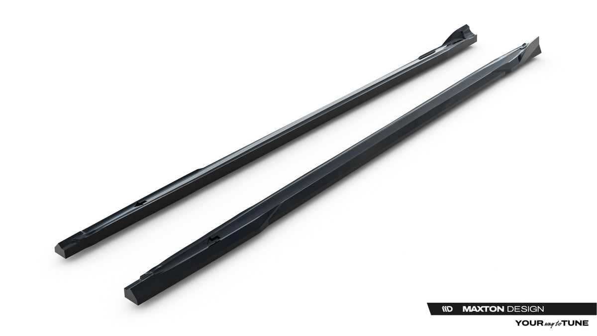 Side Skirts Diffusers V.3 suitable for Audi S3 Sportback / A3 S-line Sportback 8Y / 8Y Facelift