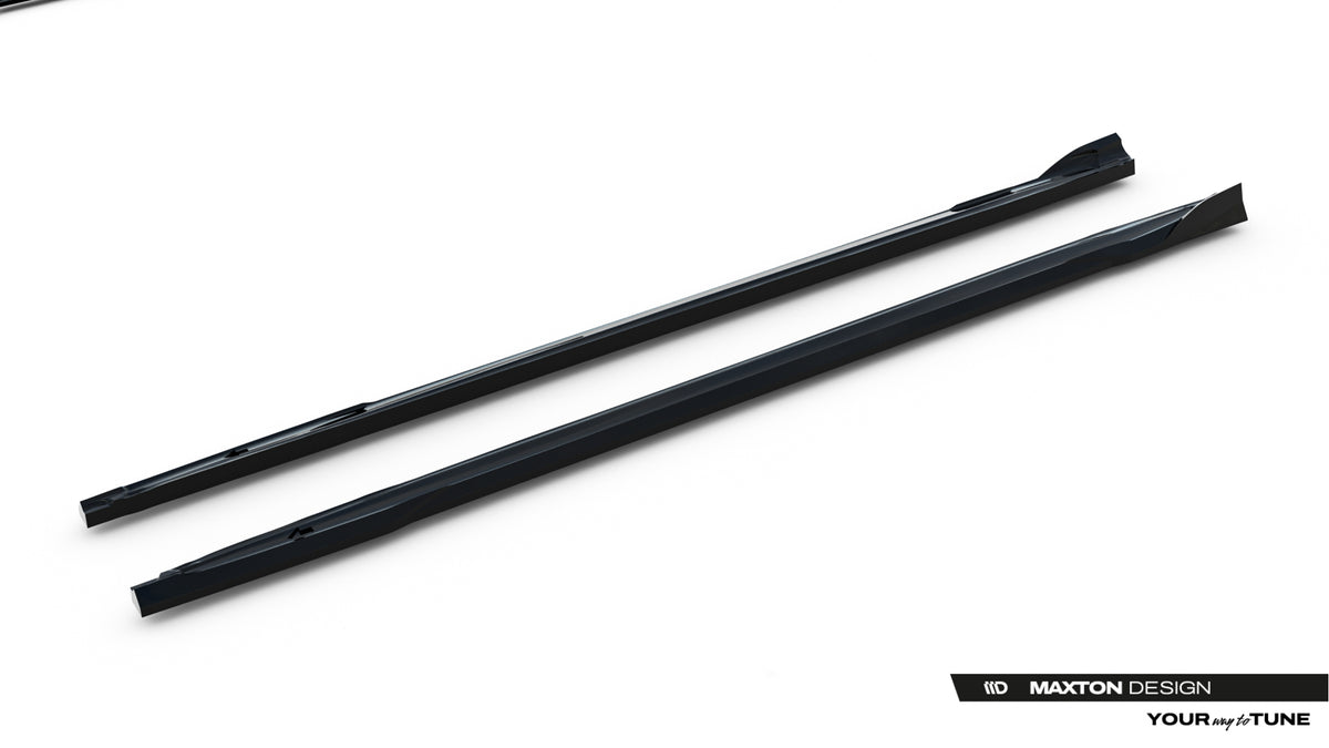 Side Skirts Diffusers V.3 suitable for Audi S3 Sportback / A3 S-line Sportback 8Y / 8Y Facelift