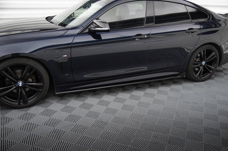 Side Skirts Diffusers V.3 suitable for BMW 4 Coupe / Gran Coupe / Cabrio M-Pack F32 / F36 / F33