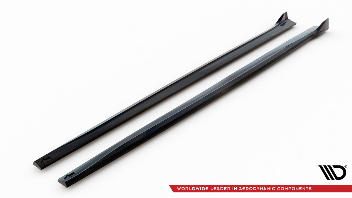 Side Skirts Diffusers V.3 suitable for BMW 4 Coupe / Gran Coupe / Cabrio M-Pack F32 / F36 / F33