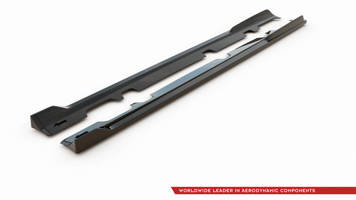 Side Skirts Diffusers V.3 suitable for Ford Fiesta Mk8 ST / ST-Line