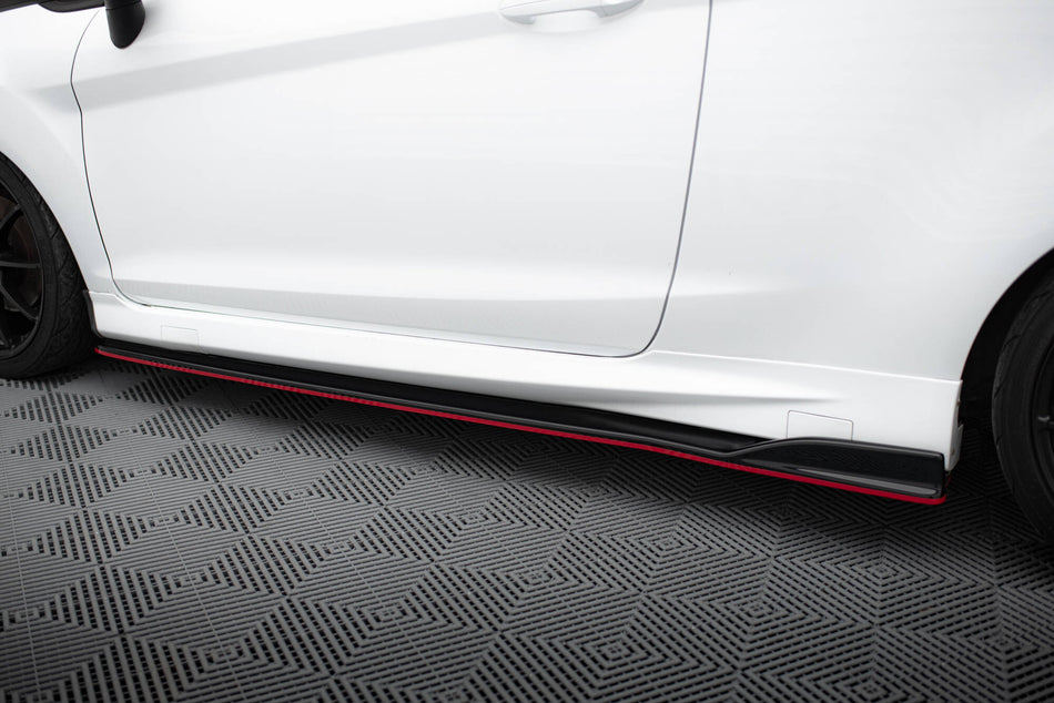 Side Skirts Diffusers V.3 suitable for Ford Fiesta ST / ST-Line Mk7
