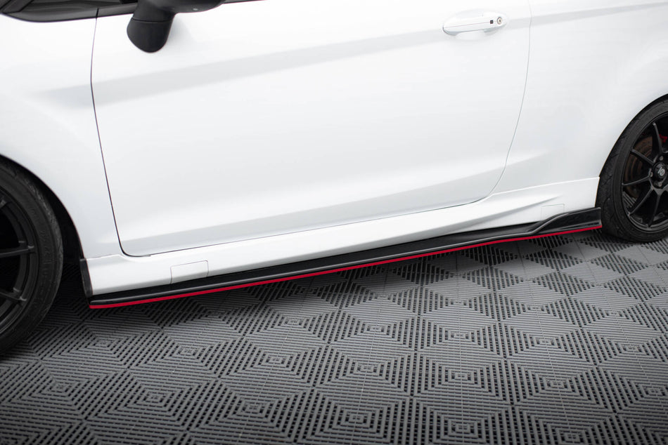 Side Skirts Diffusers V.3 suitable for Ford Fiesta ST / ST-Line Mk7