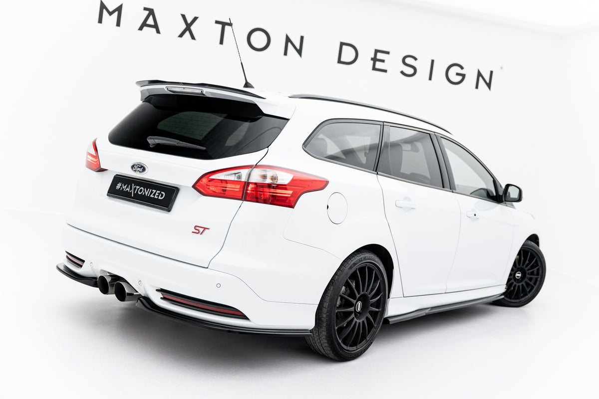 Side Skirts Diffusers V.3 suitable for Ford Focus ST Mk3