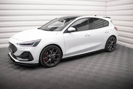 Side Skirts Diffusers V.3 suitable for Ford Focus ST / ST-Line Mk4 Facelift