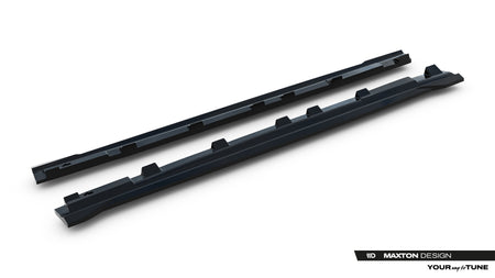 Side Skirts Diffusers V.3 suitable for Mercedes-Benz GLS AMG-Line X167 / X167 Facelift