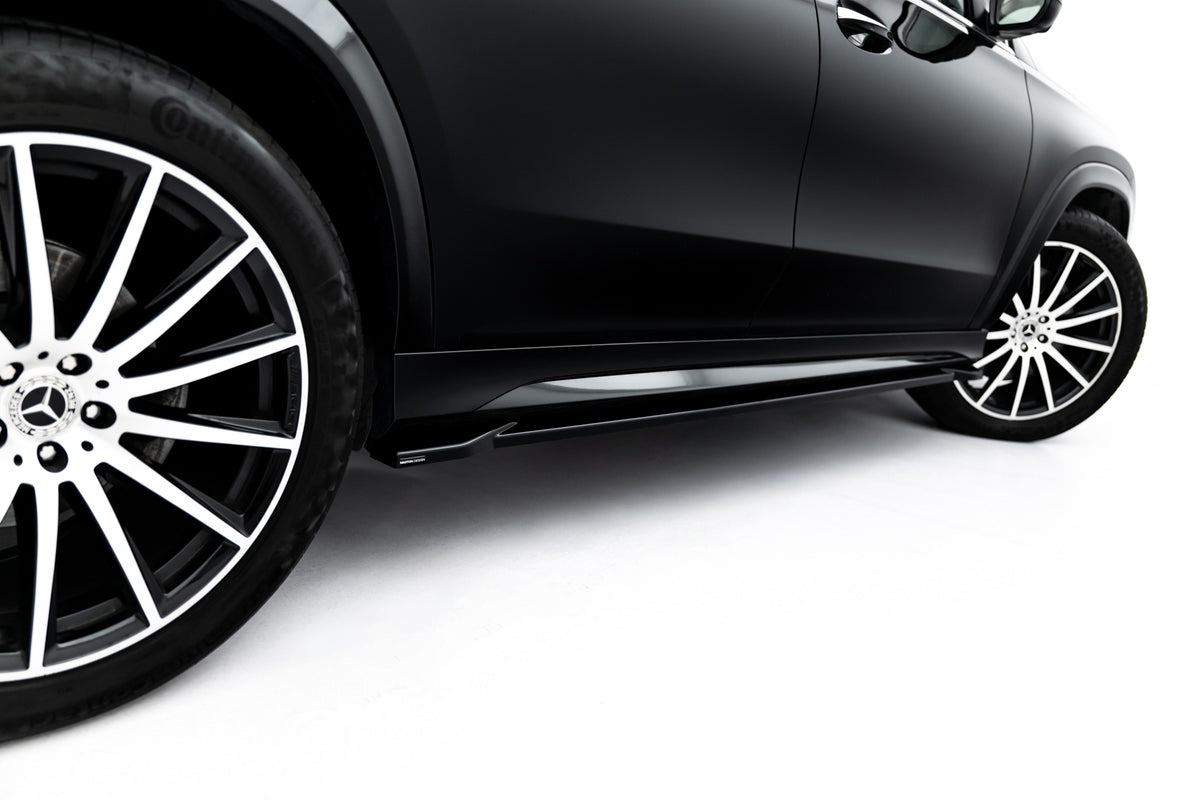Side Skirts Diffusers V.3 suitable for Mercedes-Benz GLS AMG-Line X167 / X167 Facelift