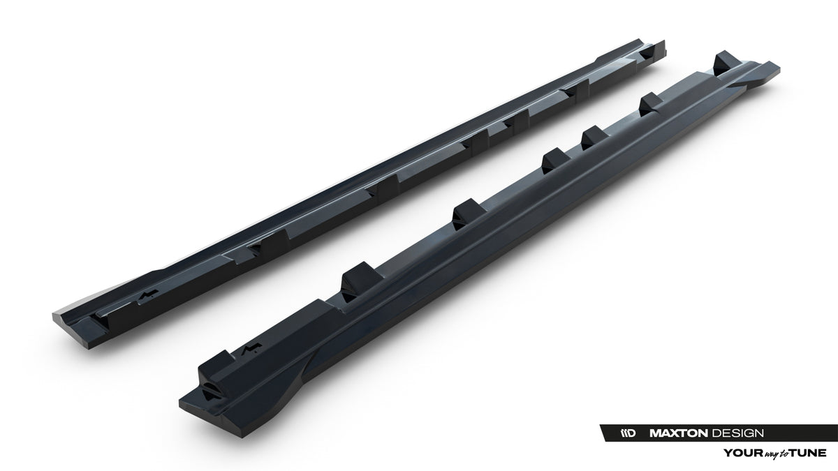 Side Skirts Diffusers V.3 suitable for Mercedes-Benz GLS AMG-Line X167 / X167 Facelift