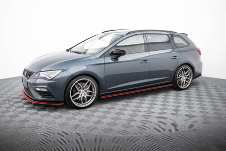 Side Skirts Diffusers V.3 suitable for Seat Leon Mk3 Cupra/ FR Facelift