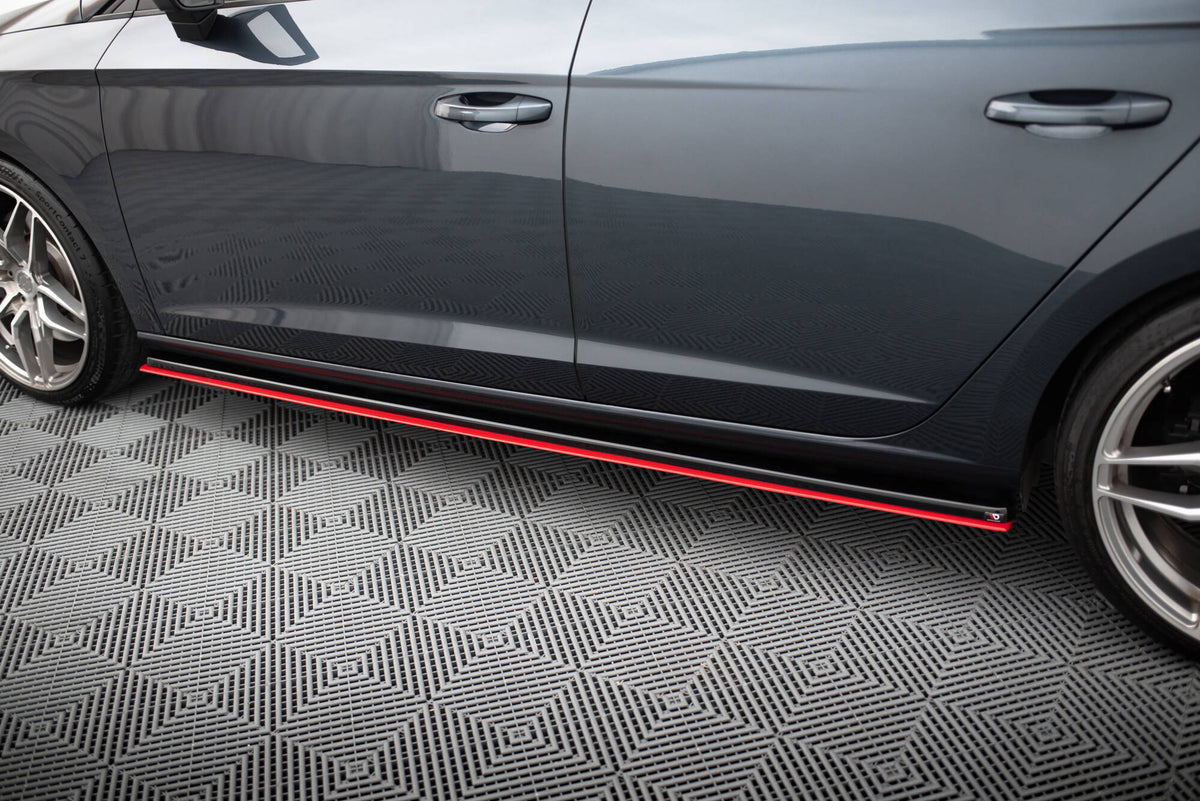 Side Skirts Diffusers V.3 suitable for Seat Leon Mk3 Cupra/ FR Facelift