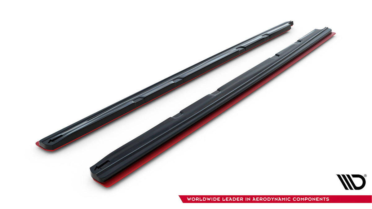 Side Skirts Diffusers V.3 suitable for Seat Leon Mk3 Cupra/ FR Facelift