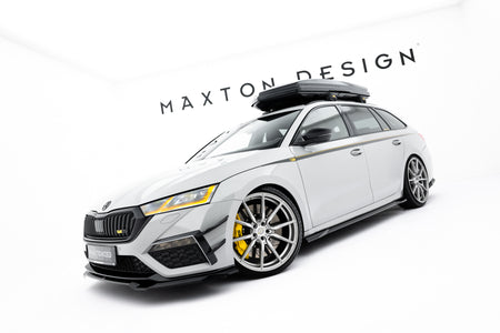Side Skirts Diffusers V.3 suitable for Skoda Octavia RS Liftback / Combi Mk4