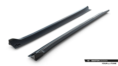 Side Skirts Diffusers V.3 suitable for Tesla Model 3 Mk1 / Mk1 Facelift