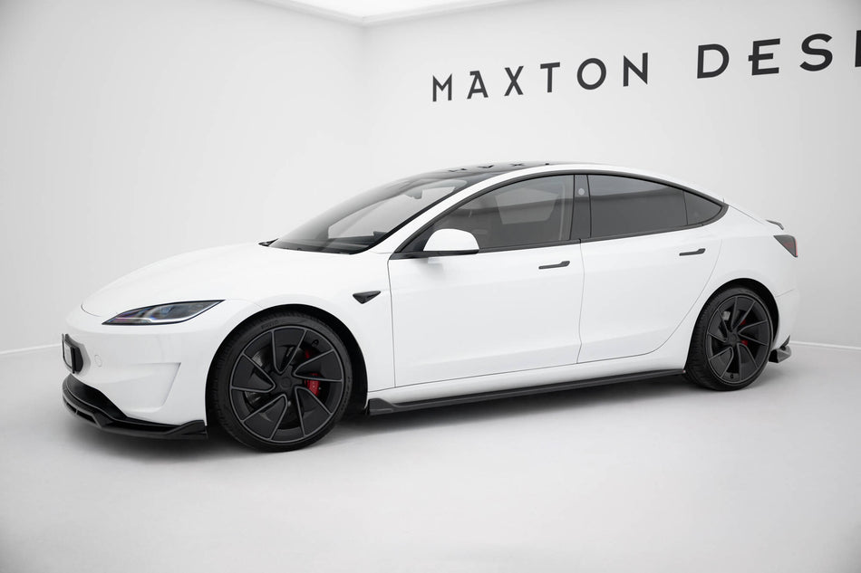 Side Skirts Diffusers V.3 suitable for Tesla Model 3 Performance Mk1 Facelift