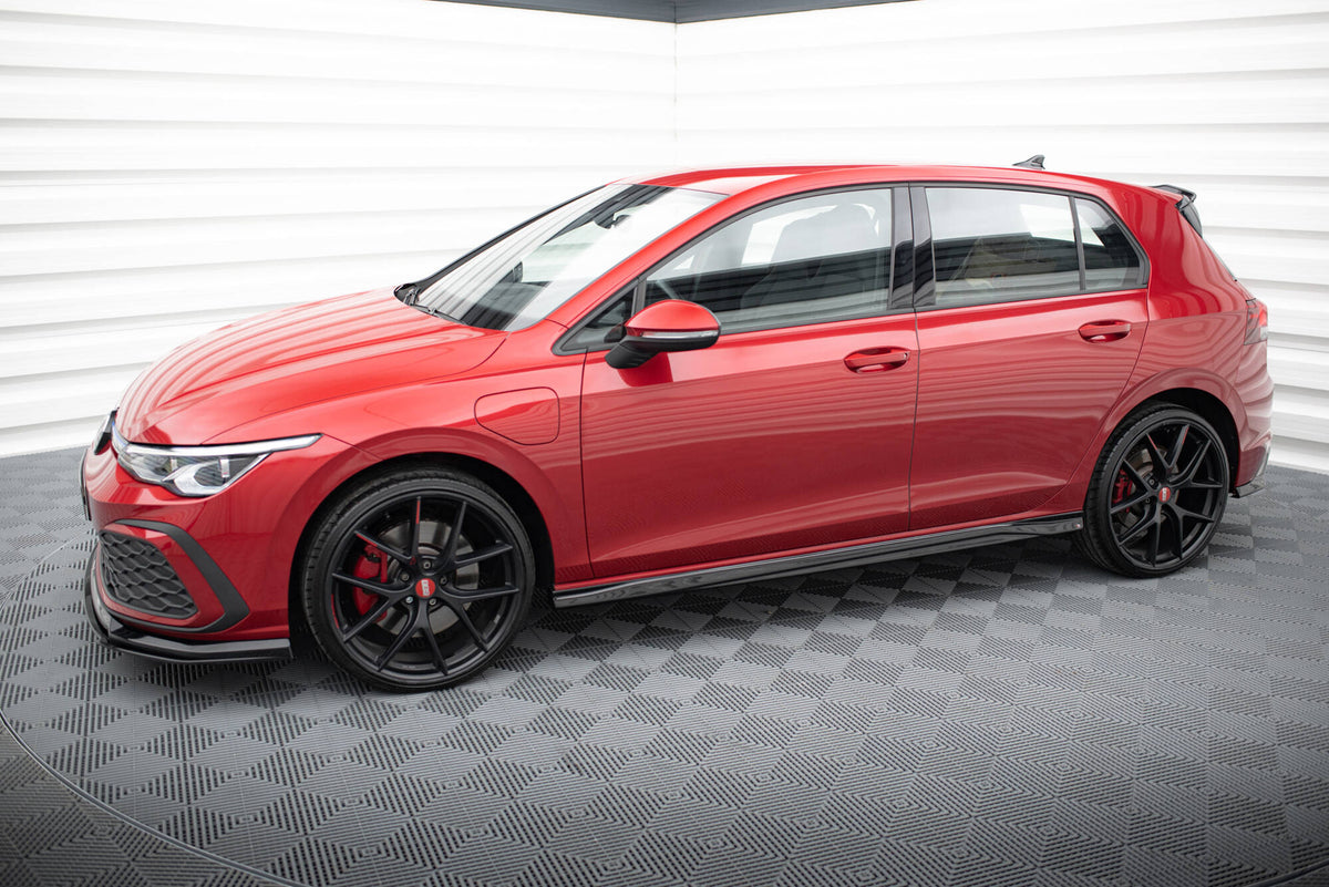 Side Skirts Diffusers V.3 suitable for Volkswagen Golf GTI / GTE / GTI Clubsport / GTD / R-Line Mk8