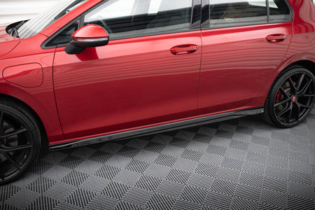 Side Skirts Diffusers V.3 suitable for Volkswagen Golf GTI / GTE / GTI Clubsport / GTD / R-Line Mk8