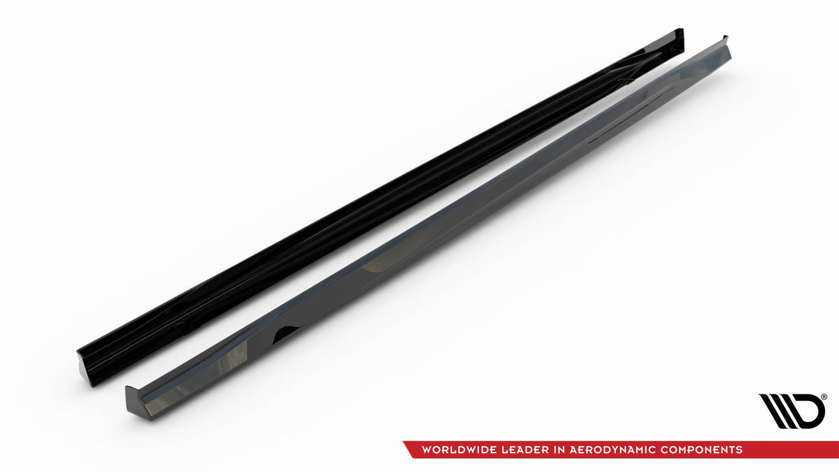 Side Skirts Diffusers V.3 suitable for Volkswagen Golf GTI / GTE / GTI Clubsport / GTD / R-Line Mk8
