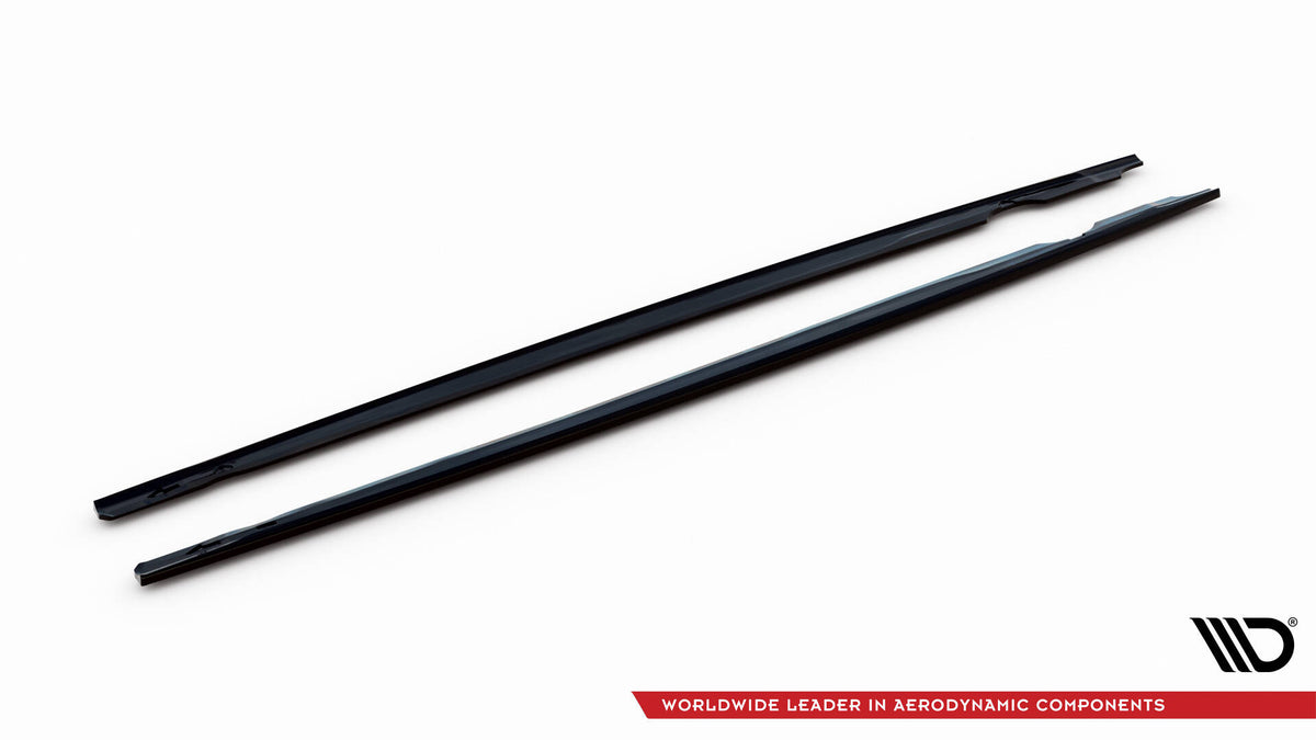 Side Skirts Diffusers V.3 suitable for Volkswagen Golf R Hatchback Mk8