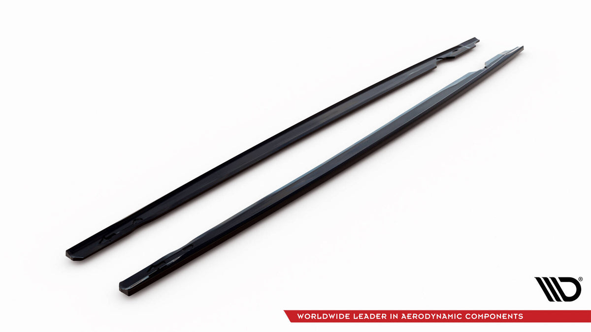 Side Skirts Diffusers V.3 suitable for Volkswagen Golf R Hatchback Mk8