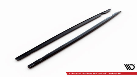Side Skirts Diffusers V.3 suitable for Volkswagen Golf R Hatchback Mk8