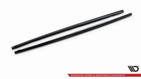 Side Skirts Diffusers V.4 for suitable for BMW 1 M-Pack/ M135i / 128ti F40