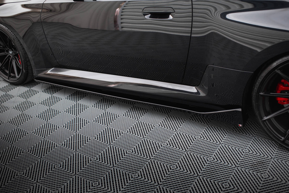 Side Skirts Diffusers V.4 suitable for BMW M2 G87