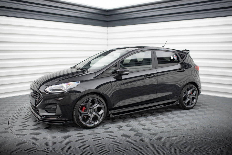 Side Skirts Diffusers V.4 suitable for Ford Fiesta Mk8 ST / ST-Line