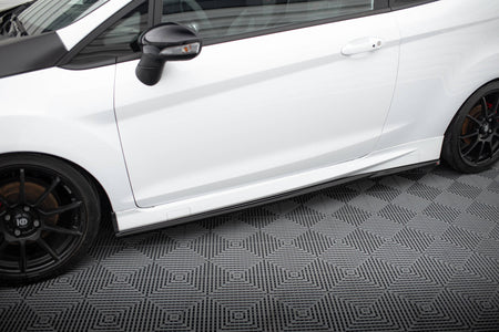 Side Skirts Diffusers V.4 suitable for Ford Fiesta ST / ST-Line Mk7