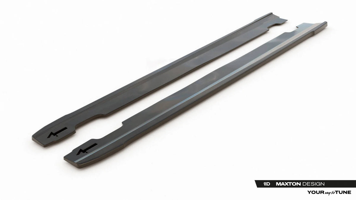 Side Skirts Diffusers V.4 suitable for Hyundai I30 N / N-Line Hatchback / Fastback Mk3 / Mk3 Facelift