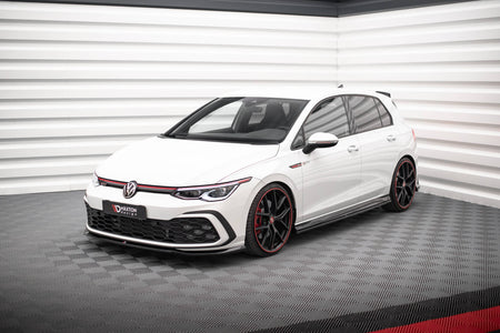 Side Skirts Diffusers V.4 suitable for Volkswagen Golf GTI / GTE / GTI Clubsport / GTD / R-Line Mk8