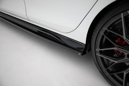 Side Skirts Diffusers V.4 suitable for Volkswagen Golf GTI / GTE / GTI Clubsport / GTD / R-Line Mk8