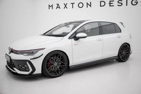Side Skirts Diffusers V.4 suitable for Volkswagen Golf GTI / GTE / GTI Clubsport / GTD / R-Line Mk8