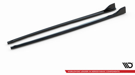 Side Skirts Diffusers V.5 for suitable for BMW 1 M-Pack/ M135i / 128ti F40