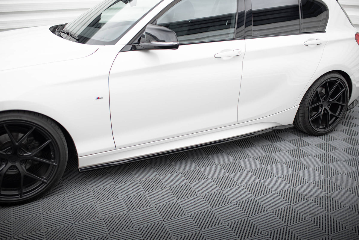Side Skirts Diffusers V.5 suitable for BMW 1 M-Pack / M140i F20 Facelift