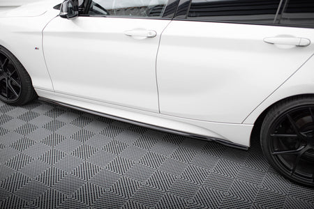 Side Skirts Diffusers V.5 suitable for BMW 1 M-Pack / M140i F20 Facelift