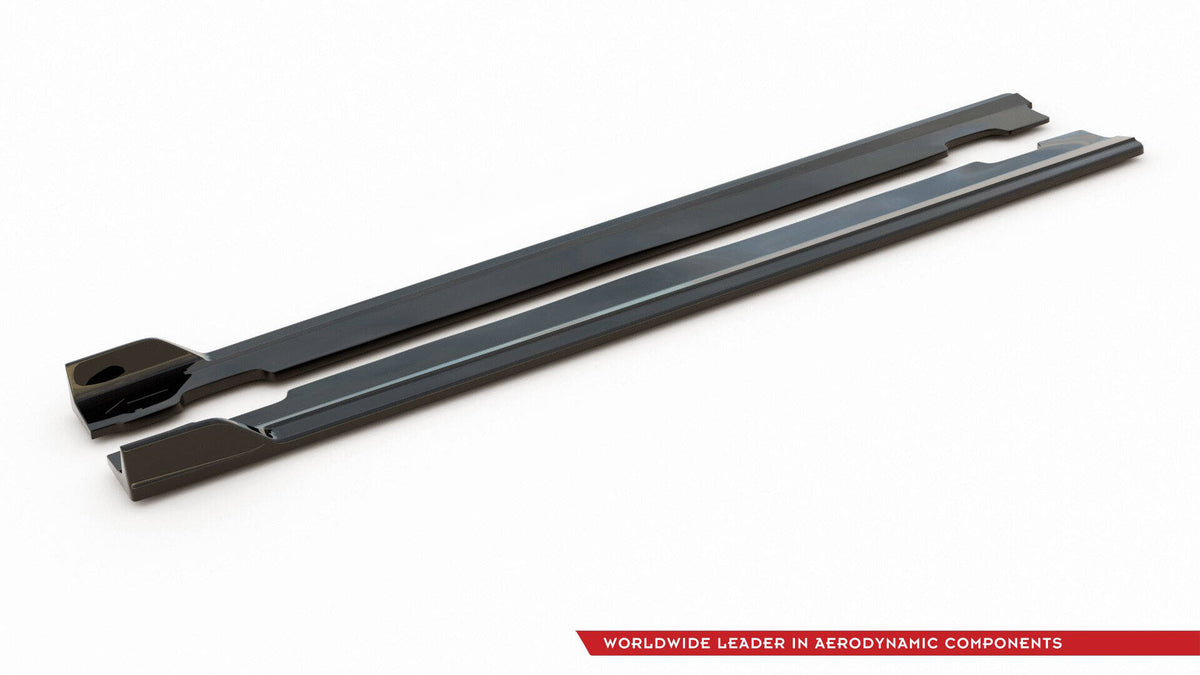Side Skirts Diffusers V.5 suitable for Hyundai I30 N / N-Line Hatchback / Fastback Mk3 / Mk3 Facelift