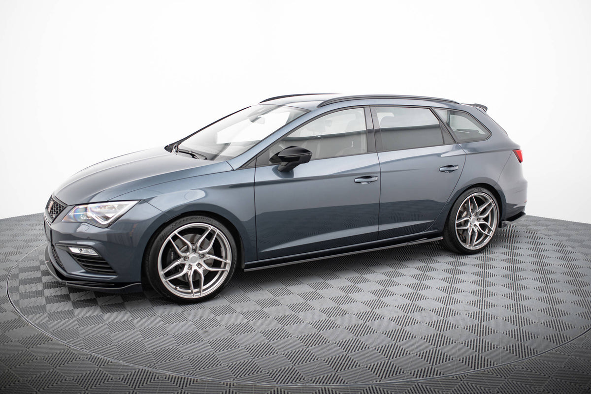 Side Skirts Diffusers V.5 suitable for Seat Leon Cupra / FR Mk3 / Mk3 Facelift